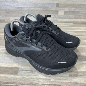 Brooks Ghost 14 Men’s Size 8 2E Wide Black Athletic Running Shoes 1103692E020